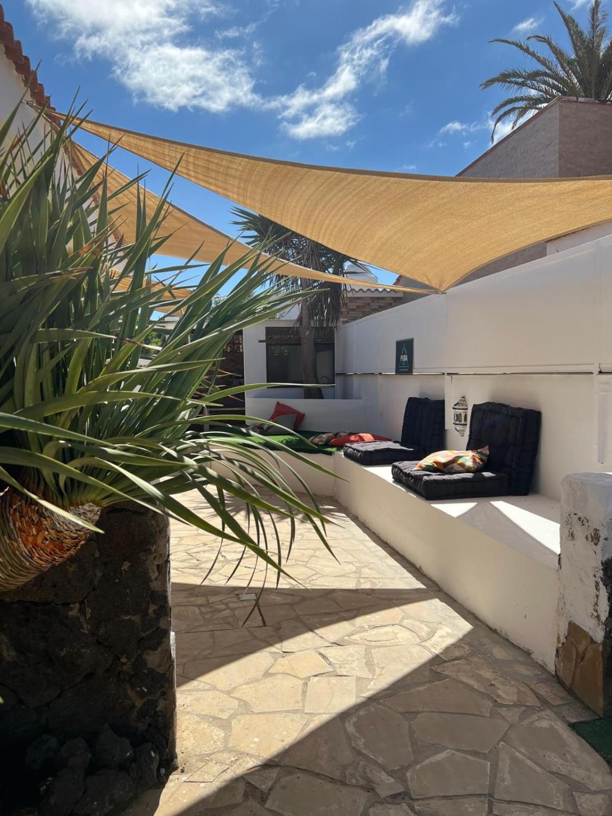 Pura Vida Surf Camp & School Vandrerhjem La Oliva Eksteriør bilde